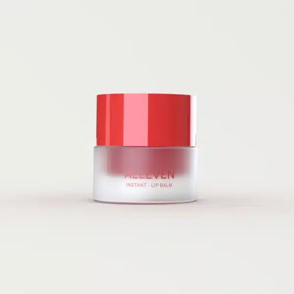 ALLEVEN INSTANT LIP BALM RED.